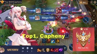 Highlight Capheny I Capheny Try Hard 9-0 I AoV 傳說對決 RoV Liên Quân Mobile I Arena Of Valor