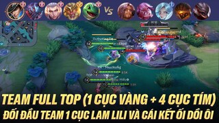 TOP 1 NGỘ KHÔNG CẦM ĐẦU TEAM FULL TOP CÙNG 4 CỤC TÍM ĐẠI CHIẾN TEAM 1 CỤC LAM LILIANA VÀ CÁI KẾT