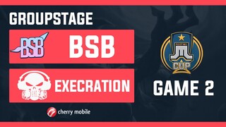 Just ML Cup Day 6 BSB vs Execration Game 2 (BO3) | Just ML Mobile Legends