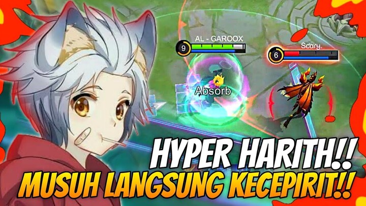 Hyper Harith🔥 Sekali Ulti Musuh Dibikin Sulit Bek Bek Bek Cemas Kau Dek🗿