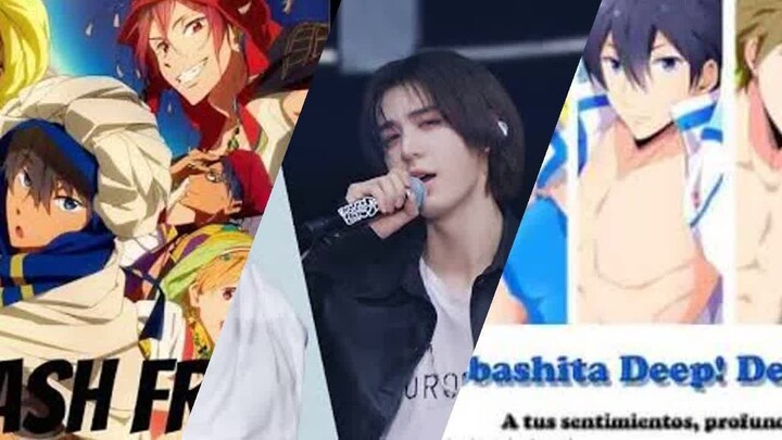 MashFreele - The Compilation | Mashup of Mashle: Magic and Muscles, Free! - Iwatobi Swim Club