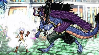 Gear 5 Nika Luffy VS Kaido