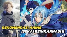 6 REKOMENDASI ANIME DIMANA SI KARAKTER UTAMA BEREINKARNASI KEDUNIA LAIN‼️