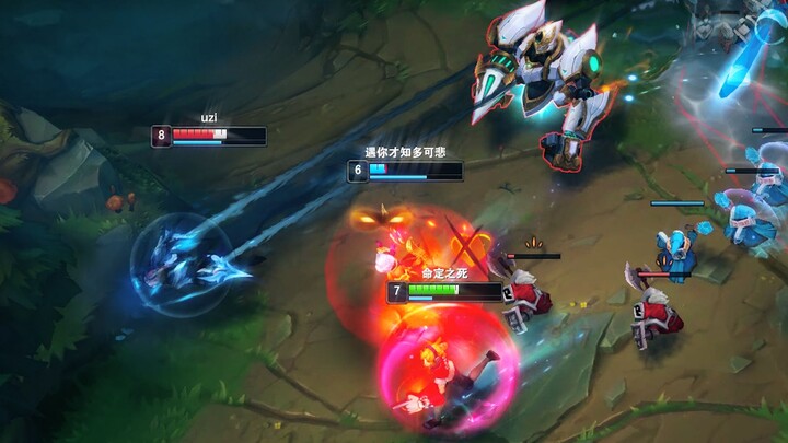 I'm messing with him.