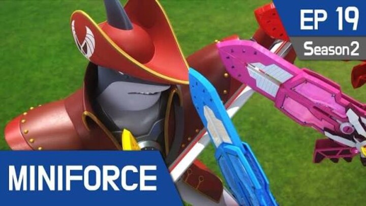 [Indonesian dub.] MiniForce S2 EP19: Shaku Si Raja Bajak Laut 1