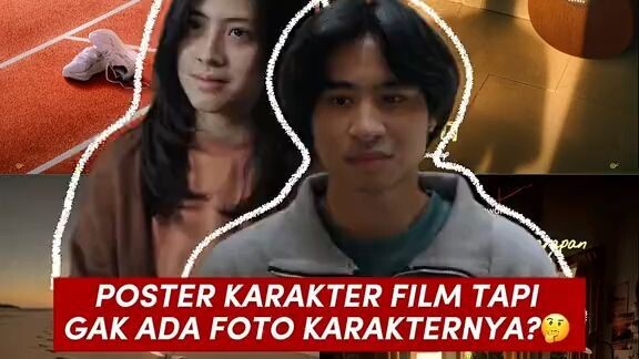 Sebuah poster film biasanya memasang wajah aktornya