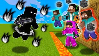 The NULL vs HEROBRINE SQUAD Best Security House in Minecraft!😱