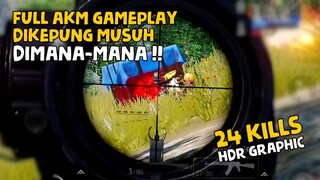 FULL AKM GAMEPLAY 24 KILLS !! NEXT KING OF AKM ?