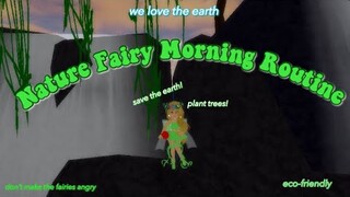 Nature Fairy Morning Routine in Roblox Royale High