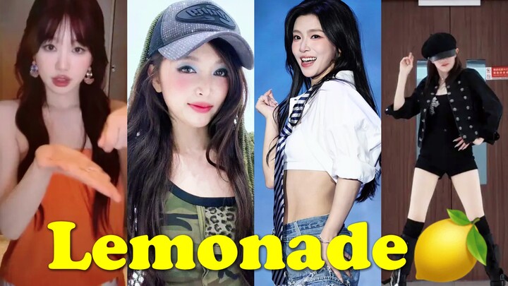 K‑pop idols and stars in China cover aespa’s “Lemonade”: Wu Xuanyi, Xu Mengjie, Li Zixuan, Lin Junyi