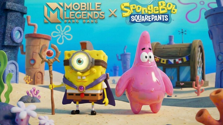 SKIN spongebob GRATIS mobile legend  x SPONGEBOB, keren banget event nya🤩🤩