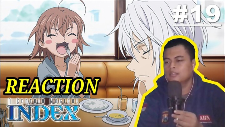 Toaru Majutsu No Index S1 19 Reaction (Indonesia)(Reaksi) Bongol Pika