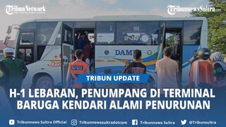 H-1 Lebaran Idul Fitri 2024, Jumlah Penumpang Terminal Baruga Kota Kendari Sultra Melandai