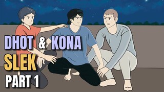 DHOT DAN KONA SLEK PART 1 - Animasi Sekolah