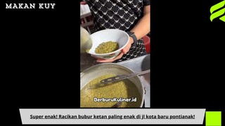 Super enak Racikan Bubur Ketan