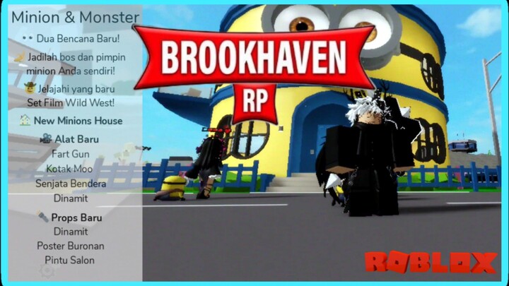 UPDATE BROOKHAVEN 🏡 RP MINIONS & MONSTERS EVENTS WEEK 2 | ROBLOX INDONESIA