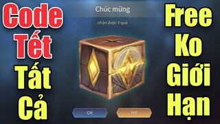 Tất cả CODE Tết free không giới hạn toàn server - Giftcode mới nhất 2021