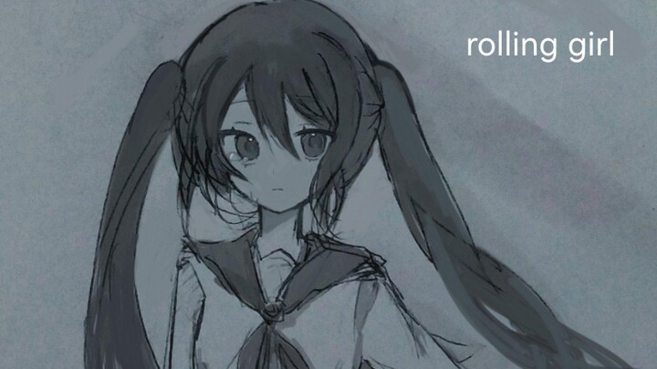 逝者安息。rolling girl吉他演奏。