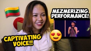 MONIKA LIU - SENTIMENTAI  Pabandom iš naujo 2022  Pusfinalis | FILIPINO REACTION | KRIZZ REACTS