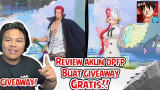 GIVEWAY LAGI! AKUN ONE PIECE FIGHTING PATH YANG GG BANGET BUAT KALIAN YANG MAU MAIN GAME INI