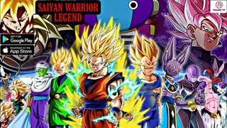 Saiyan Warrior Legend Gameplay - Dragon Ball RPG Game Android iOS