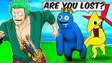 If Zoro ACTUALLY Played Roblox Rainbow Friends