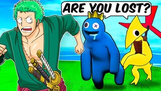 If Zoro ACTUALLY Played Roblox Rainbow Friends