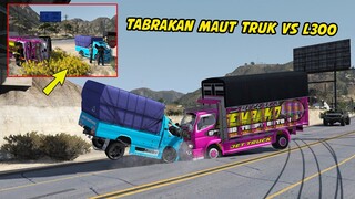 KECELAKAAN TRUK VS PICKUP L300 / DETIK DETIK TABRAKAN MAUT