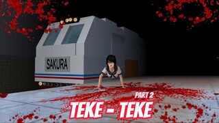 Teke -Teke (Hantu Jepang) 2 || Sakura Hantu || Sakura Horor || Sakura School Simulator || Film Horor
