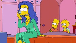 辛普森一家：玛姬破天荒的梳其了长发，背着侯默做些不可描述的事