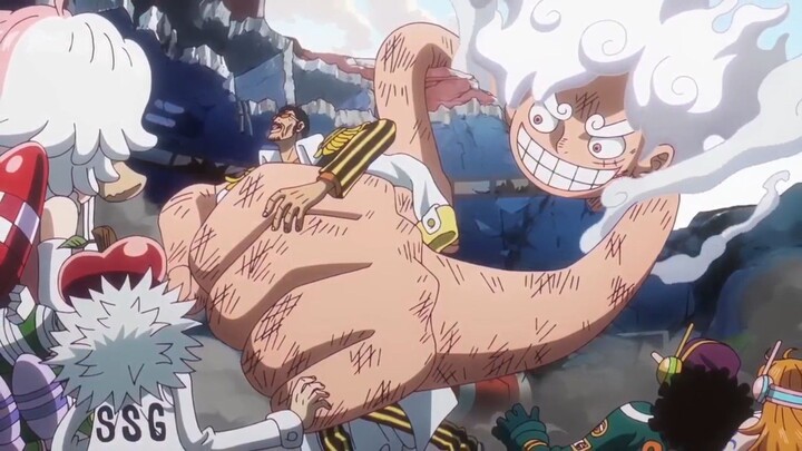 Luffy gear 6 vs kizaru