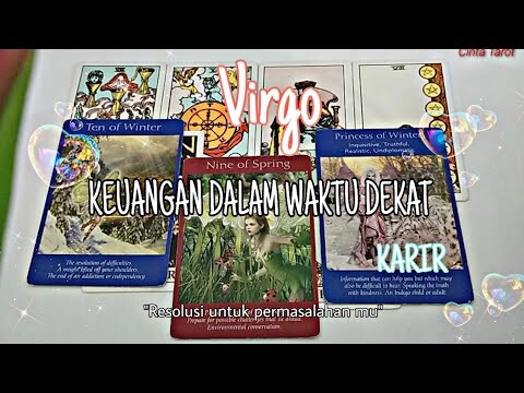 Virgo ✨ Keuangan Dalam Waktu Dekat 💵💰 (Karir)."Resolusi untuk permasalahan mu".