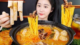 [ONHWA] Chinese spicy hot pot + sweet and sour pork eating show!🍜🔥