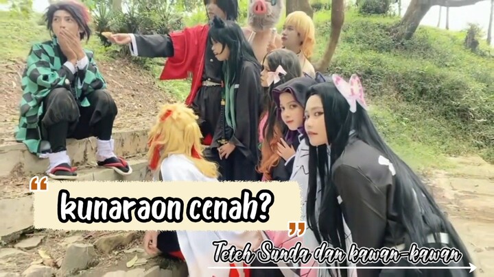 Kerandoman saat Cosplay karakter Demon Slayer !! 😅