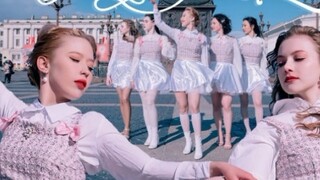 [رقص روسي جميل على أغنية Feel My Rhythm لفرقة RED VELVET] رقصة شارع كورية عامة من GLOSS