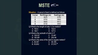 Surveying: Area of Traverse by Coordinates / Area of Traverse by Geometry