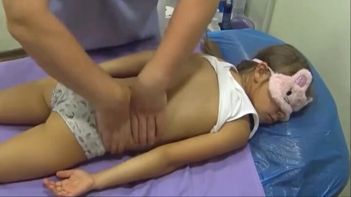 Детский массаж для гиперактивного ребенка