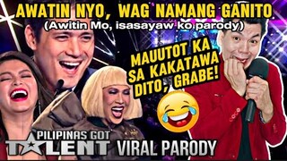 Awatin Mo Wag Namang Ganito AyamTV | Pilipinas Got Talent VIRAL PARODY