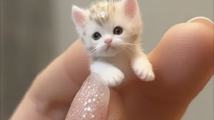 Apakah seluruh dunia akan menyukai kucing kecil yang imut dan super menggemaskan?