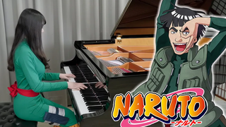 นารูโตะ โอเพ่น 4「GO!!! / We are Fighting Dreamers」Rus Piano Cover