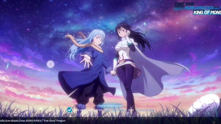 That time i got reincarnated as a slime game