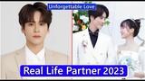 Wei Zhe Ming And Hu Yixuan (Unforgettable Love) Real Life Partner 2023