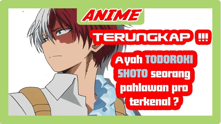 TERUNGKAP !!! Siapakah ayah TODOROKI SHOTO ? (My Hero Academia)