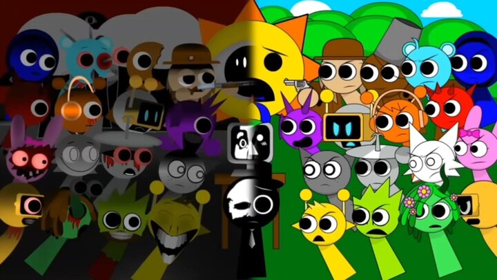 Incredibox Sprunki (House of Horrors Complete Series + Secret Ending) | FNF Animation