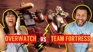 Overwatch vs. Team Fortress 2 [SFM] - REACTION