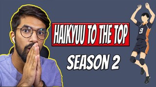 Haikyuu To The Top 2nd Season Review In Hindi | Haikyuu To The Top Part 2 Review In Hindi | EP.01-10