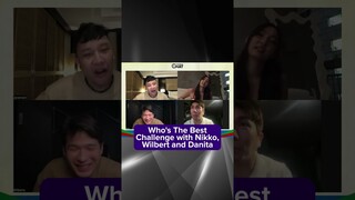 Who's The Best Challenge with Nikko, Wilbert and Danita | Kapamilya Shorts