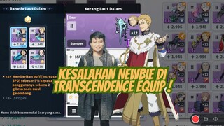 KESALAHAN NEWBIE DI TRANSCENDENCE EQUIP 🍀BLACK CLOVER MOBILE