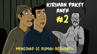 Menginap Di Rumah Berhantu - Kartun Horor