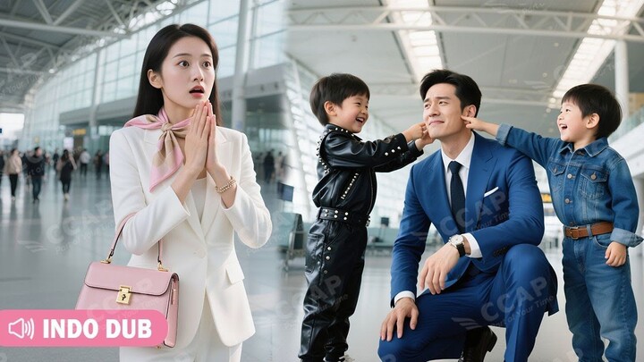 CEO tak sengaja ketemu dua bocah miripnya di bandara. Apakah ini putraku.